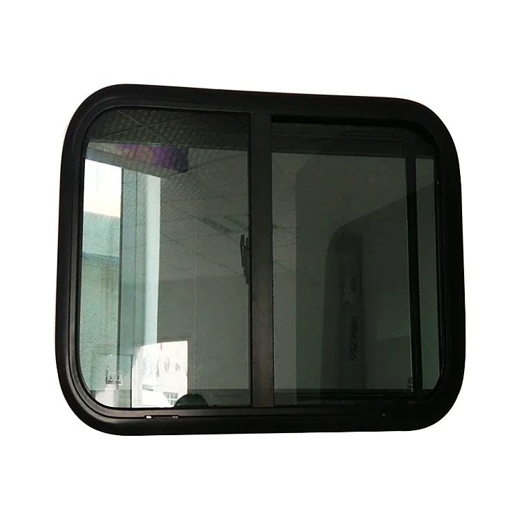 

New design aluminum alloy tempered glass Sliding window with caravan camper trailer RV