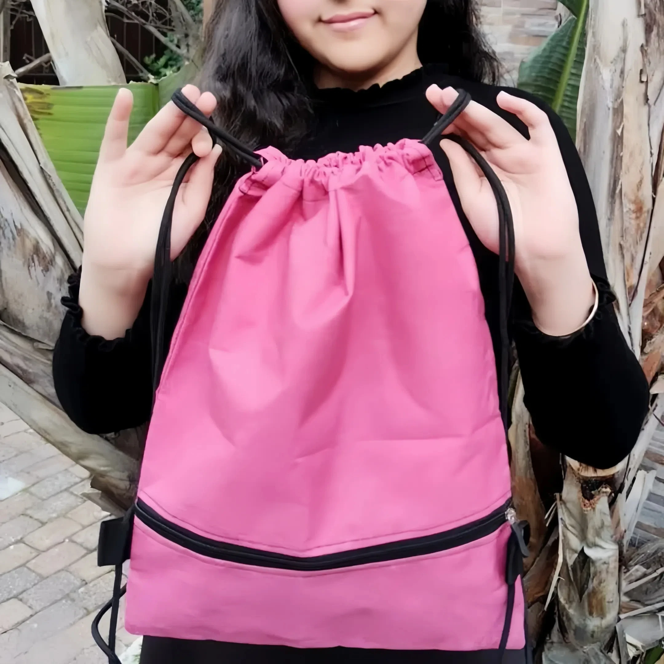 

Складной рюкзак на шнурке — тонкий компактный дизайн для свободы в дороге