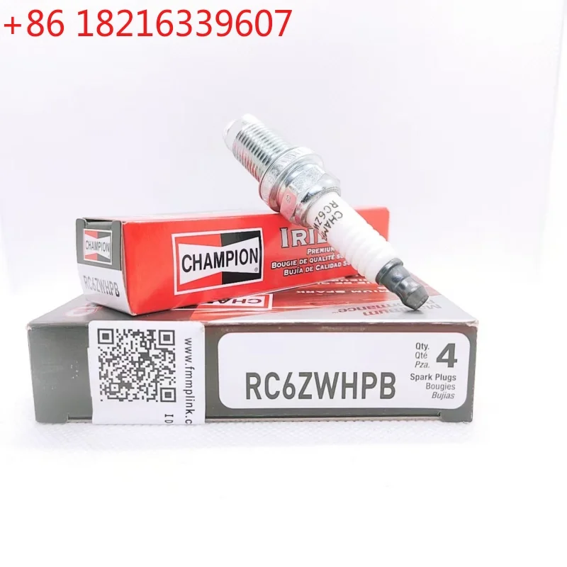TAO 4PCS  Original Champion Spark Plug RC6ZWHPB For BYD - F3 BYD - Yuan Tang Song Han Qin Tengshi D9