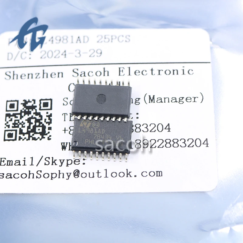 

(SACOH IC Chips) L4981AD 5Pcs 100% Brand New Original In Stock