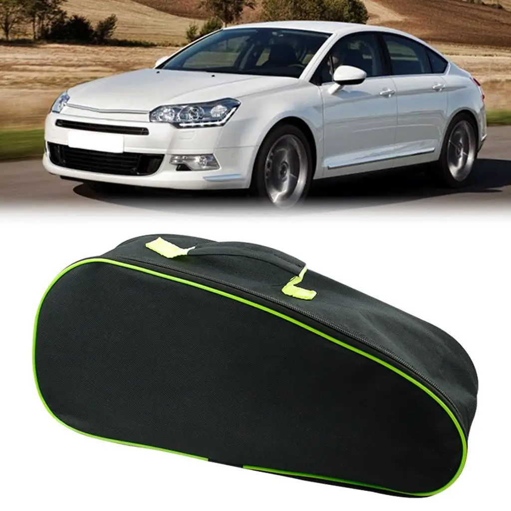 Car Bag Pouch SUV Cargo Zipper Closure Back Seat Wide Mouth Large Gardening