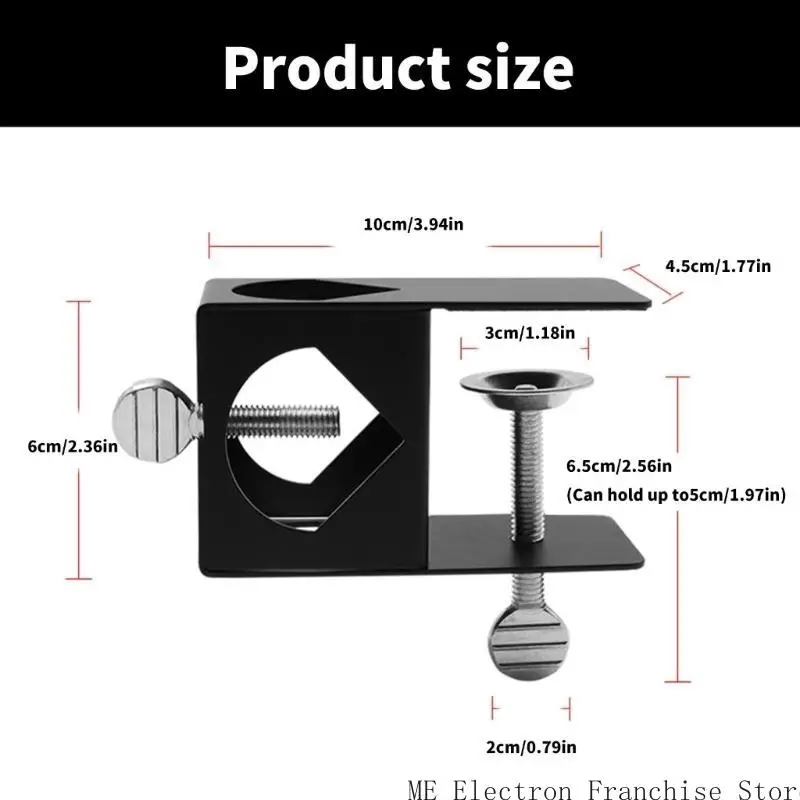 Metal Deck T5EA зажимать сплошной палубной зажим для удержания факелов и других наружных аксессуаров без