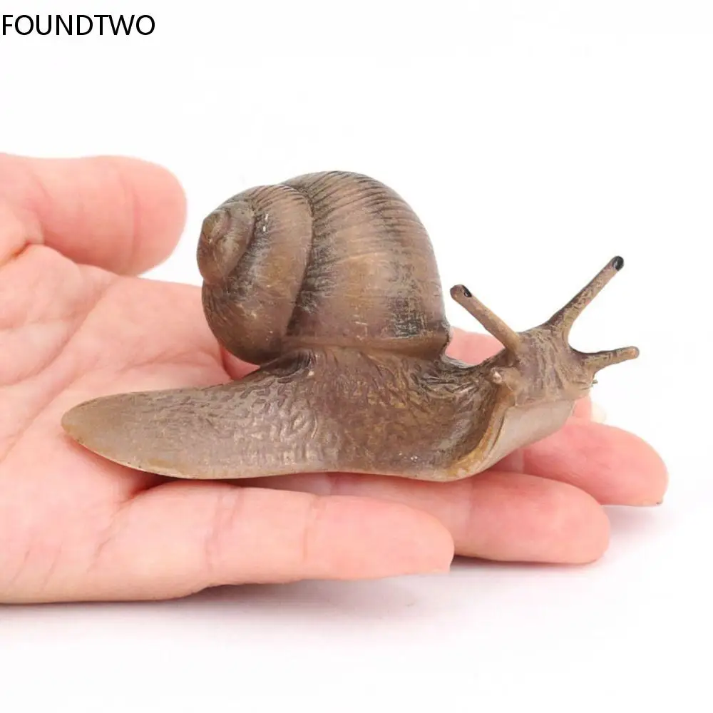 New Snail Figurine Toy Mini Animal Figures for Fairy Garden Micro Landscape Decor Snail Sculpture Gothic Decor Snail Statue