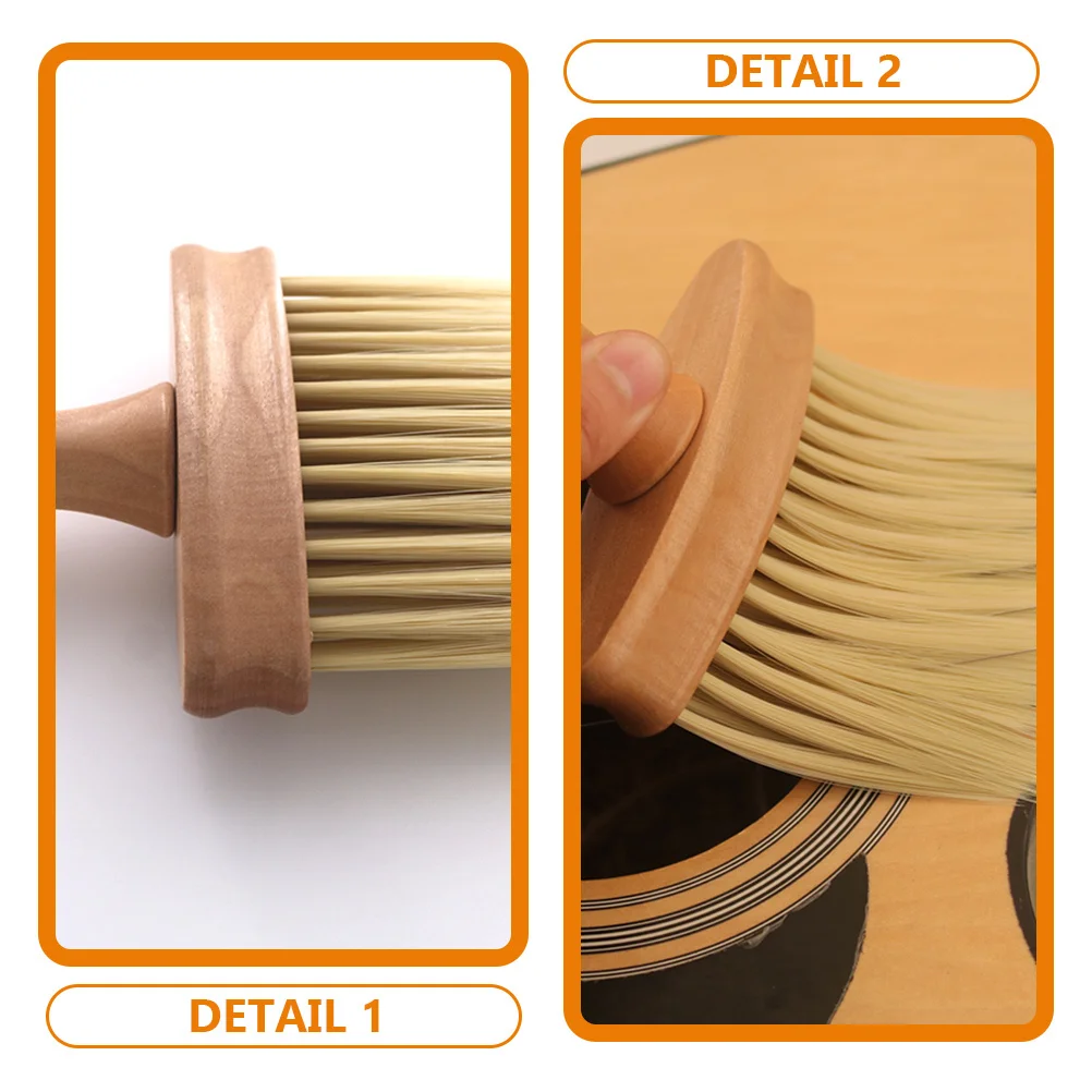

1pcs Guitar Cleaner Brush Professional Instrument Cleaning Tool For Strings Fretboard Maintenance Guitar String Cleaner Tool