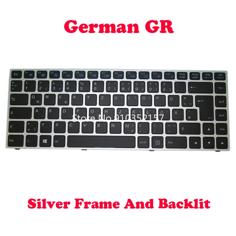 US KR SD UK FR GR Backlit Keyboard For CLEVO P640HJ P640HK1 P640RE P640RF P641HJ P641HK1 P641R P641RF Japanese JP TW RU SP SW