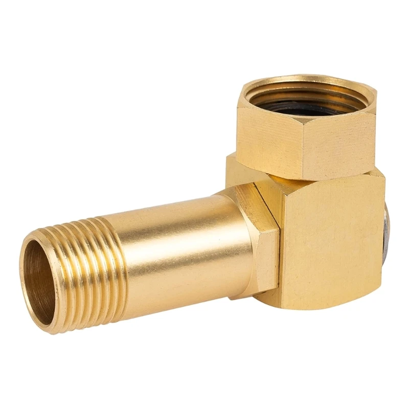 

Garden Hose Connector Hose Reel Fittings 1in GHT to 0.8in Connector Brass T21C