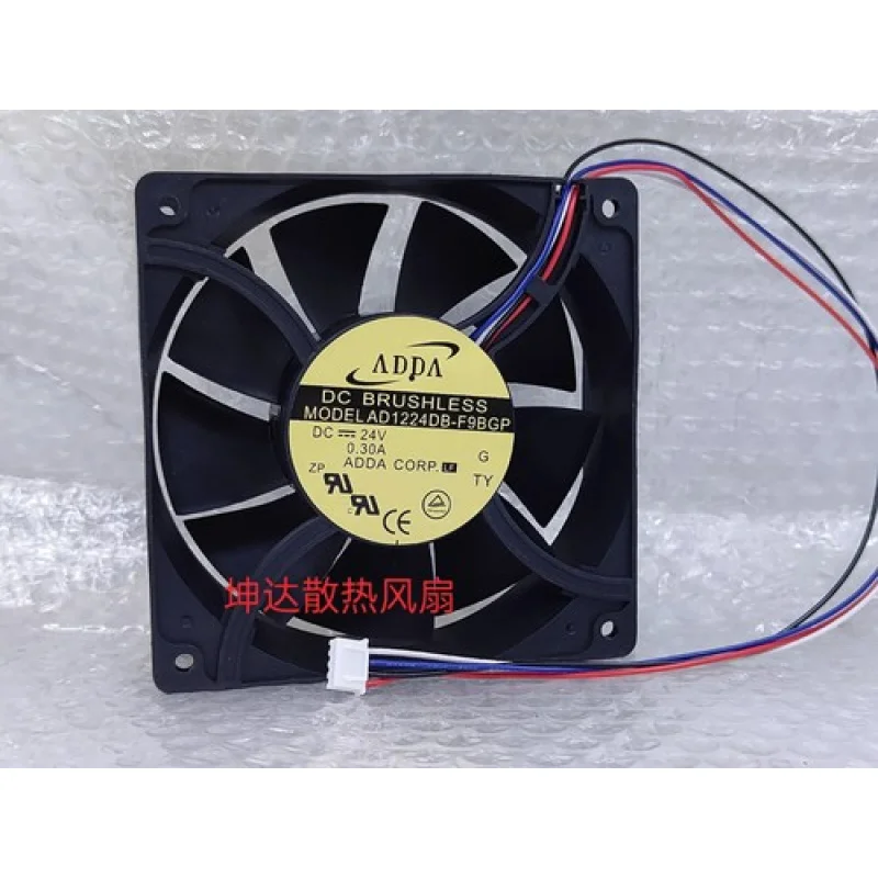 

C for ADDA AD1224DB-F9BGP 12038 DC24V 0.30A 12CM 4-Pin Inverter Cooling Fan