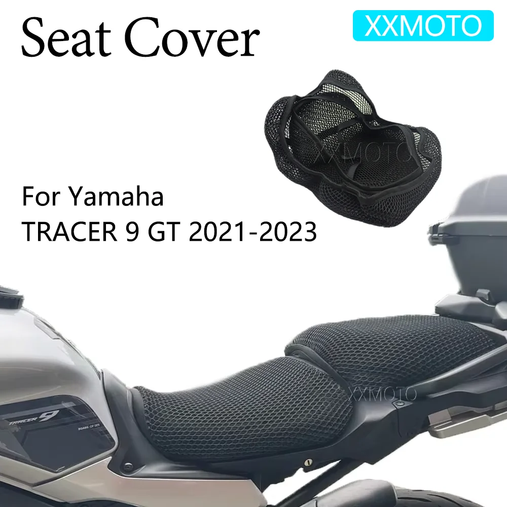 

For Yamaha TRACER 9GT 9 GT TRACER9GT 2021-2023 Motorcycle Seat Cover Heat Insulation 3D Breathable Non-Slip Protection Cushion