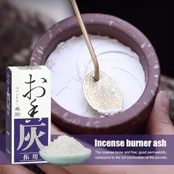 60g Natural Incense Powder Buried Charcoal Incense Ash Plate Incense Sandalwood Household Incense Burner Ash For Incense burner