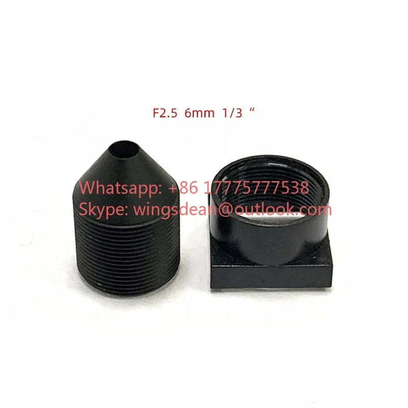 

M7 6mm 1/3' F2.5 Mini Endoscope Lens Industrial Vision Lenses Board OEM Accessories Security CCTV Camera Lens