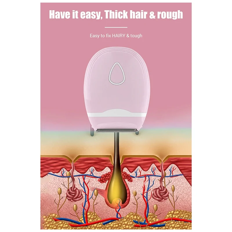 

A67Z Многоэтажная электробритва для женщин, безболезненный эпилятор для подмышек, бикини и удаления волос на всем теле