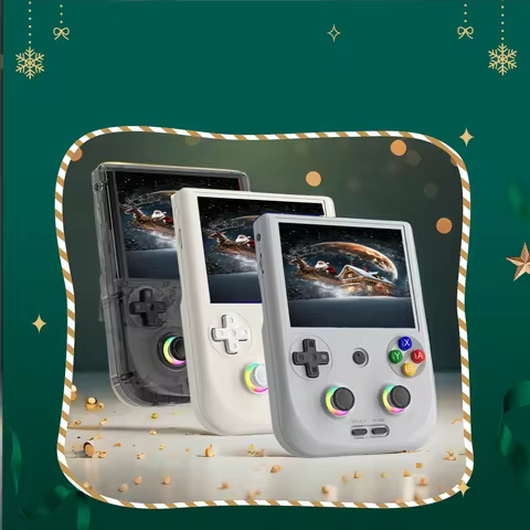 ANBERNIC RG406V portable Handheld Game Video Player Console 4-inch IPS screen Android 13 Bluetooth WIFI 8G+128G 512G PSP PS2