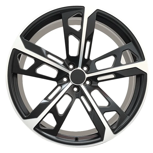 

Новые высокопроизводительные спортивные кованые диски из алюминиевого сплава, матово-черные, двухцветные, 5-спицевые, полые, универсальные для купе/внедорожников