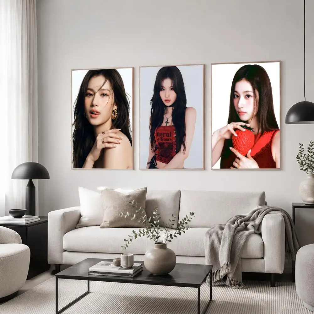 Singer Sana Poster Classic Poster HD Art Sticky Wall Waterproof Home Living Room Bedroom  Aesthetic Decoration