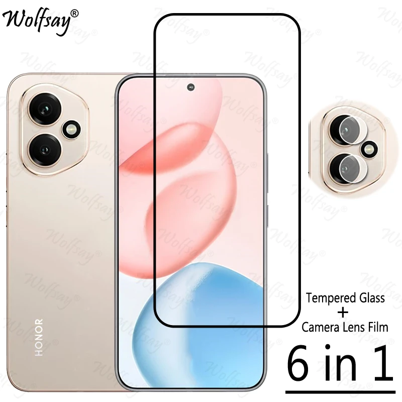 Full Cover Glue Tempered Glass For Honor 400 Screen Protector For Honor 400 Camera Lens Film Glass For Honor 400 Glass 6.55 inch