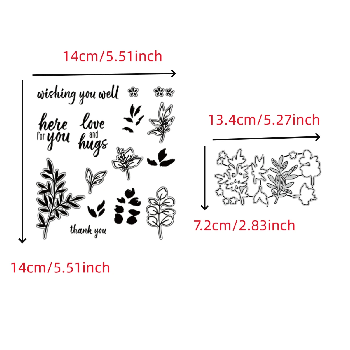 2025-2026 Weihnachten Metall Stanzformen und Stempel Schablonen für DIY Scrapbooking Fotoalbum gestanztes Prägepapier
