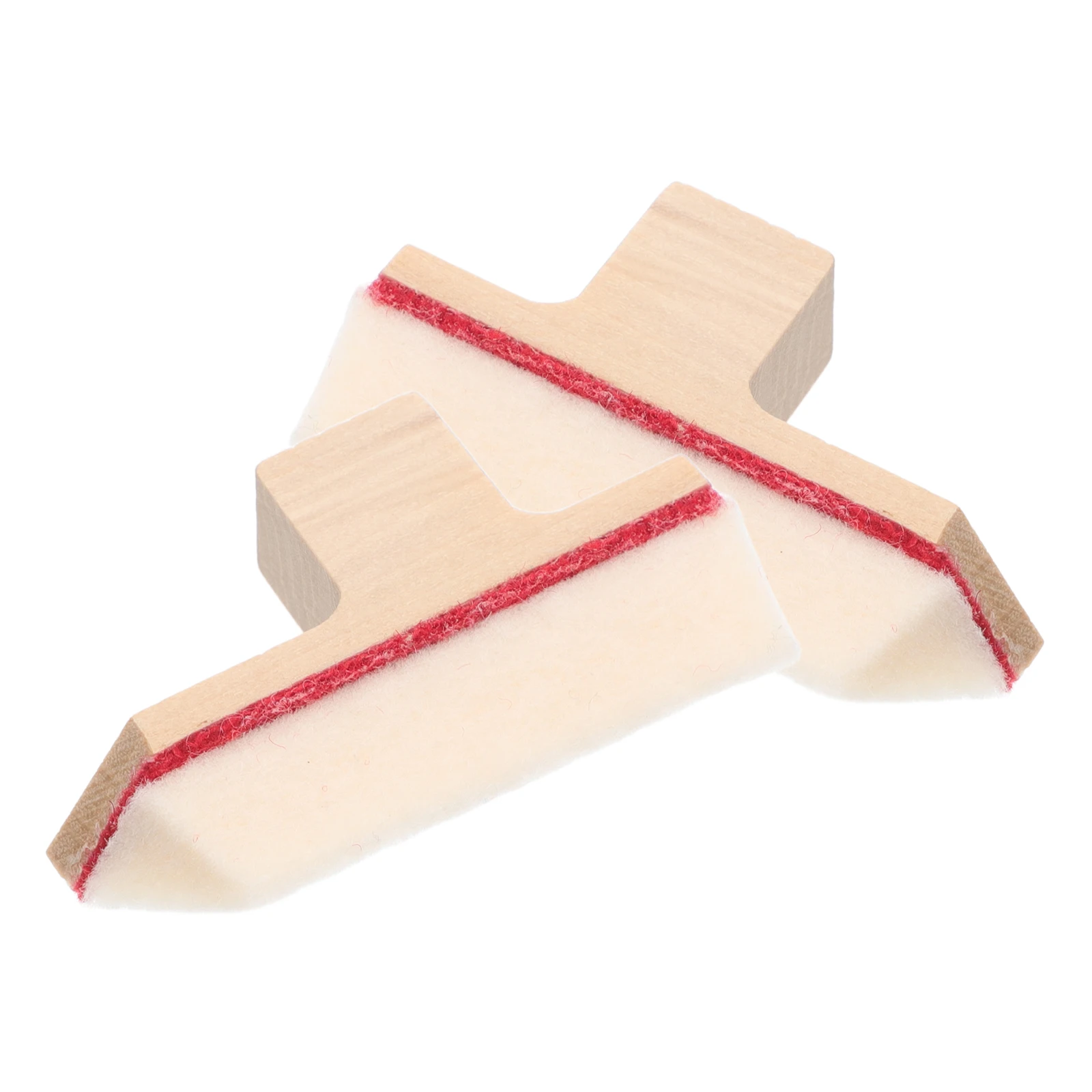 

2 PCS Upright Piano Damper Accessories Closing Buffer Mute Maintenance Kit Wedge Mutes Tool