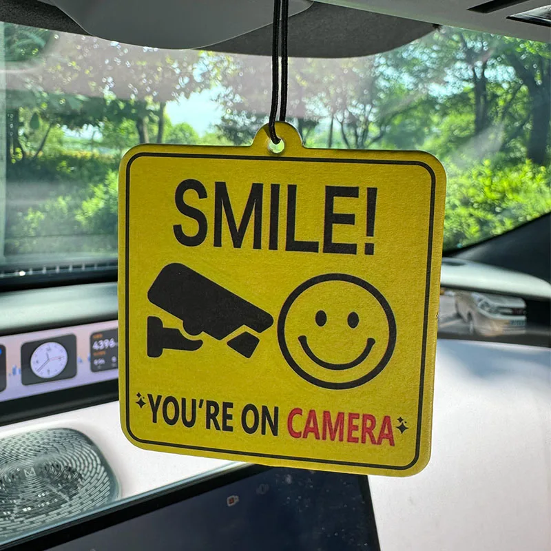 

Smile Your on Camera Hilton (Hotel Fragrance) Neutral Car Perfume and Non-Toxic Air Freshener | Natural Essential Oils and Aromatherapy Fragrance Tablets (Noroali/Grapefruit/Cedar) | Hanging Type and Can Be Used as a Vent Clip | Long-Lasting Fragrance for