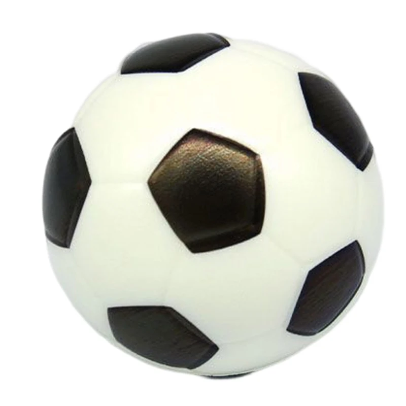 Balle de Football artificiel astique Souple et Solide pour Enfant, Jouet de Décompression Numérique, Éducation de la Petite Enfance, 6.3cm, 1 Pièce