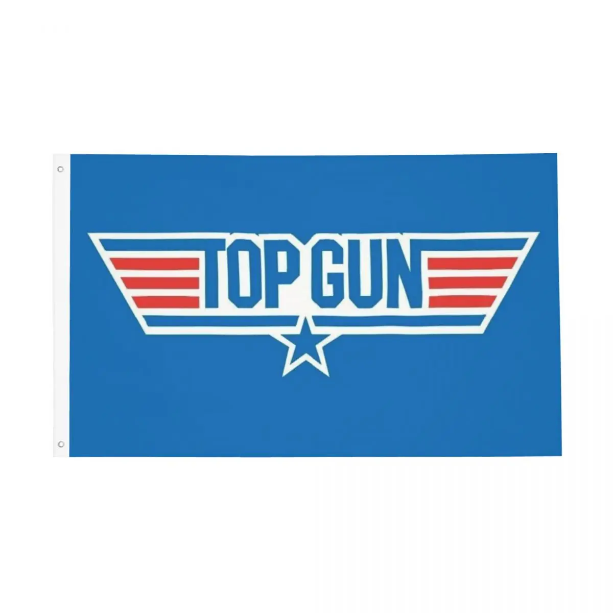 Top Gun Flag Decor 3x5FT Polyester Material With Metal Grommets Fade Resistant Flowy Bright