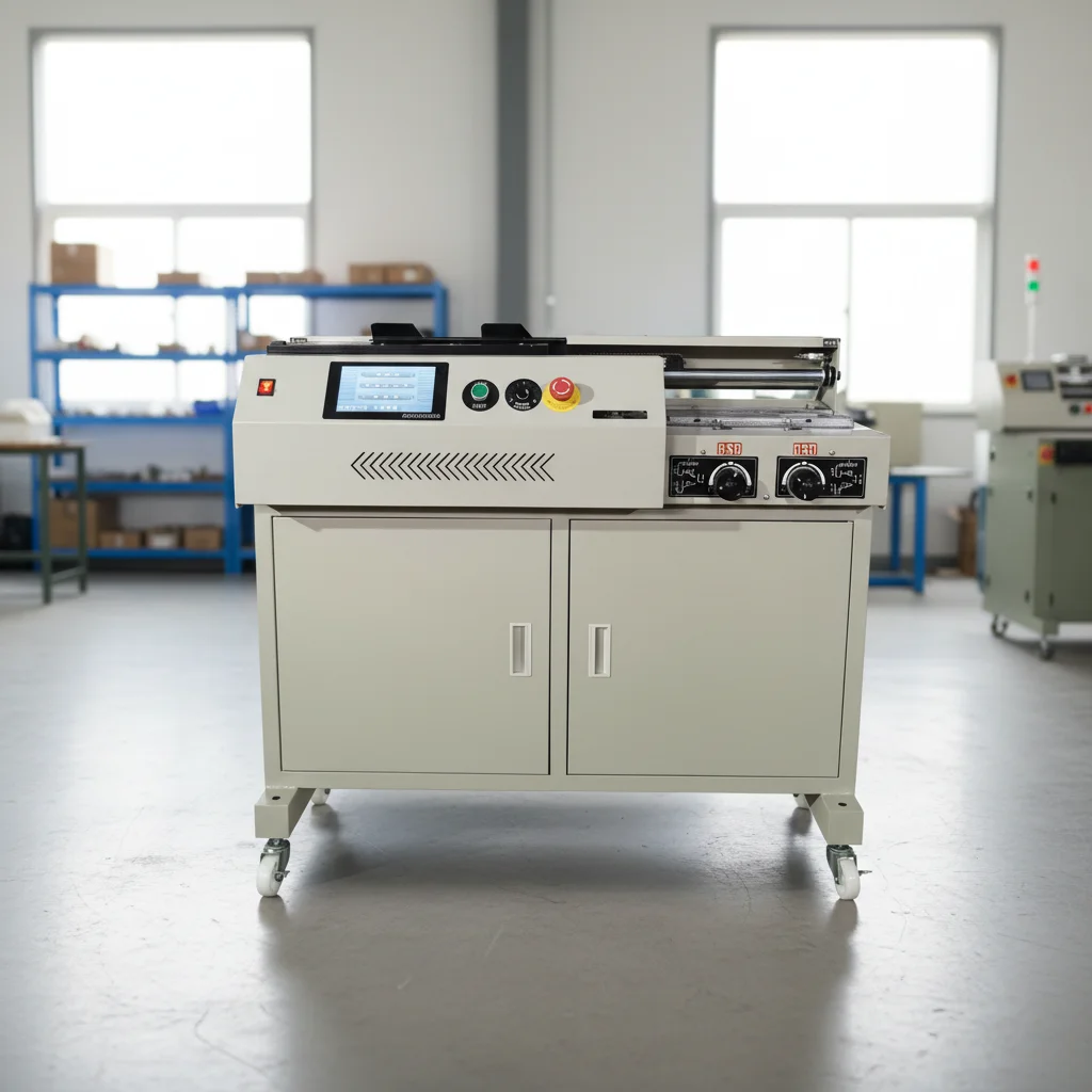 

60A4ST High Efficiency Hot Melt Glue Perfect Binding Machine Professional Desktop Hot Melt Glue Perfect Binding Machine