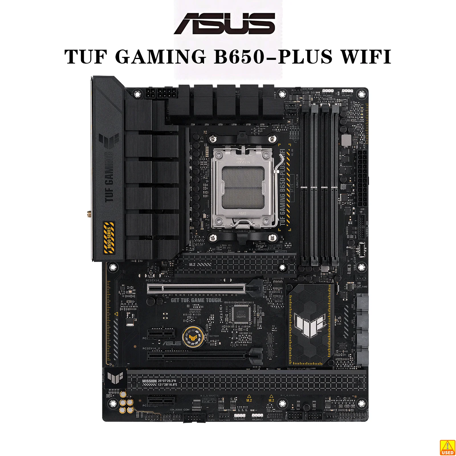 

ASUS TUF GAMING B650-PLUS WIFI Motherboard AMD Socket AM5 CPU DDR5 memory Chipset B650 Mainboard