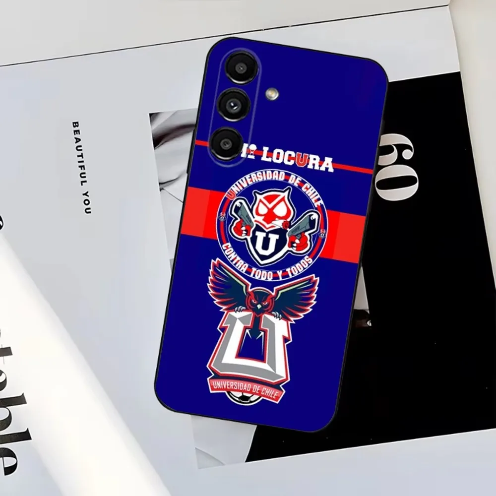 C-Chile University Logo Phone Case For Samsung S25,S24,S23,S22,S21,S20,S10,Ultra,Plus,Lite,FE,Soft Silicone Black Cover