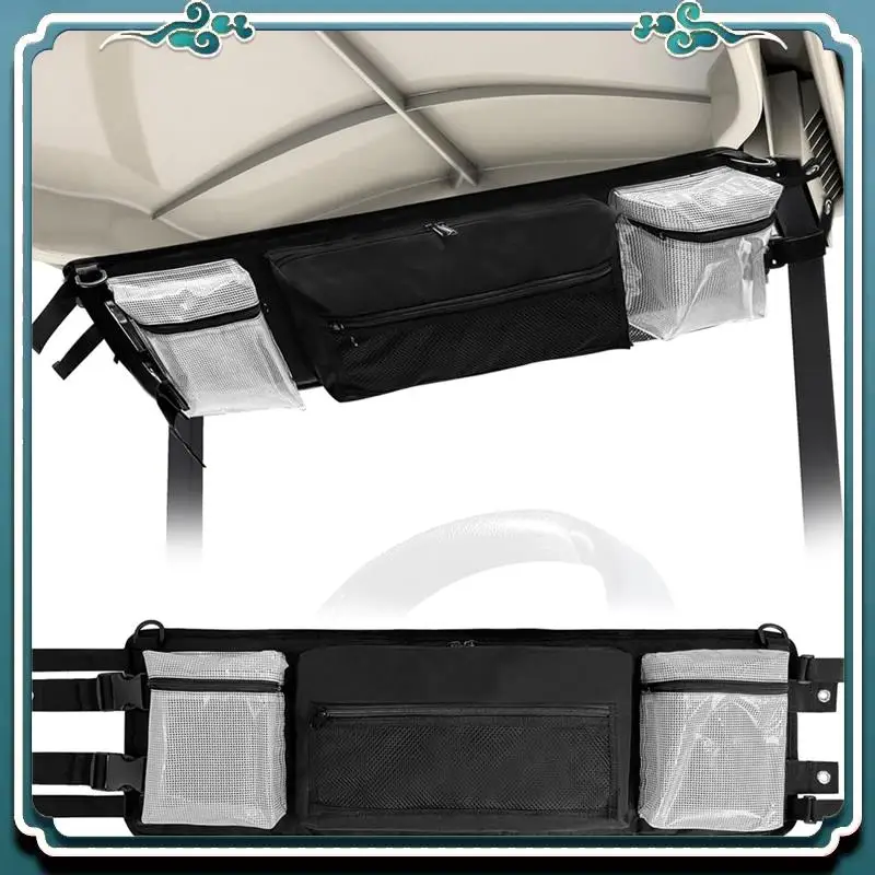

Reliable Golf Cart Overhead Storage Organizer Bag,Golf Cart Ceiling Storage Bag,Golf Cart Accessories