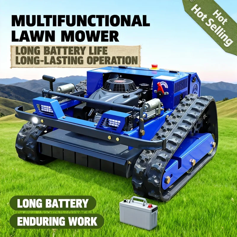 Customized CE EPA Approved Professional Grade Lawn Mower - Wholesale Remote Control Crawler for Agricultural Care
