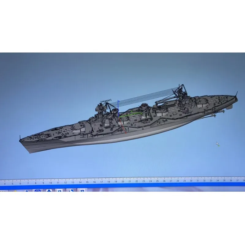 1/700 Izmail Soviet Tier VI Battleship 3D Printed Toy Models Toy Model Home-made Assembled Model Hobby