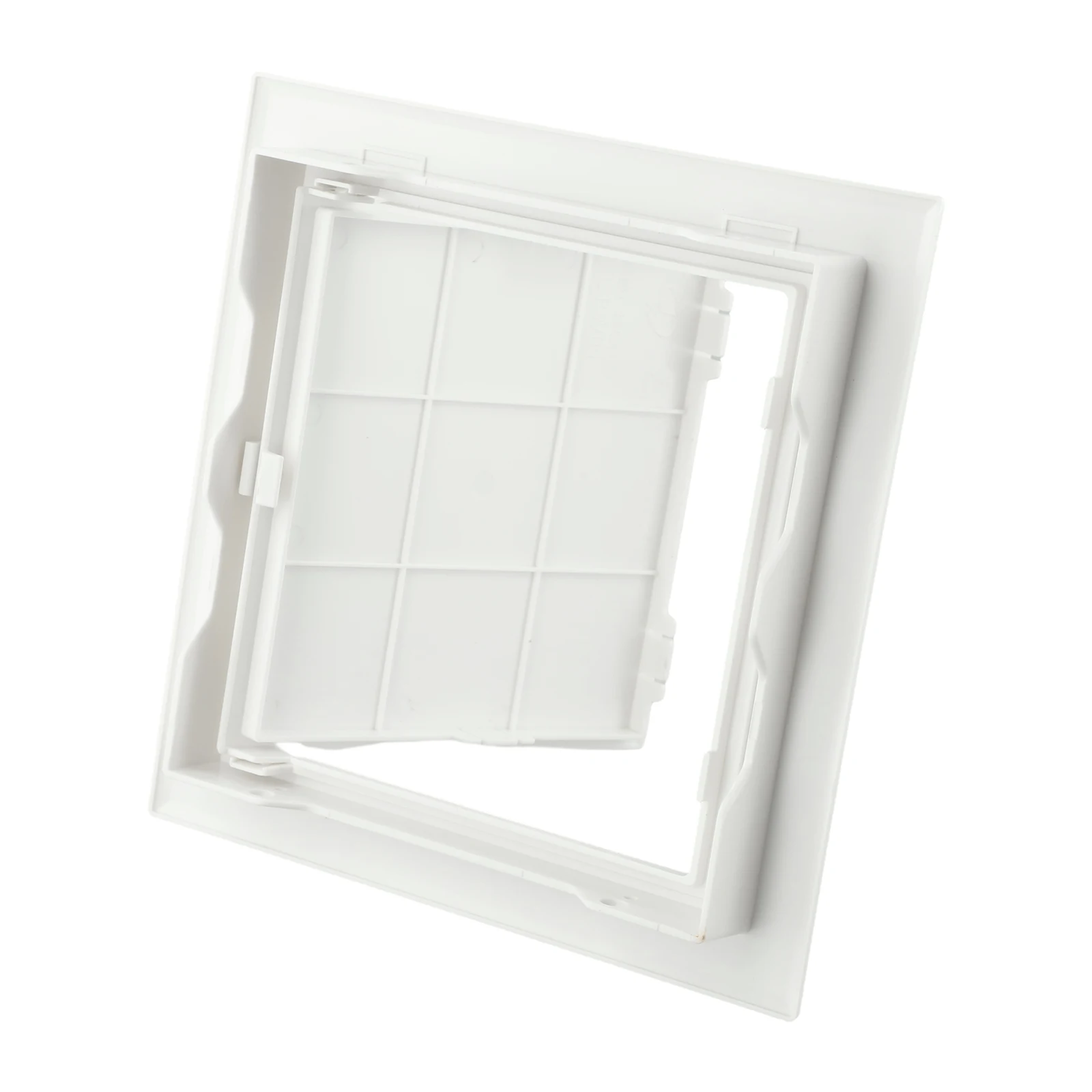 ABS Construction Hinged Inspection for port with Smooth Rounded Profile for Clean Wall Integration and Reliable Utility