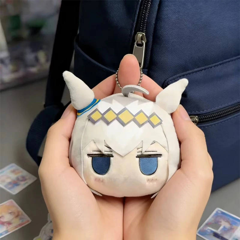 Cute Uma Musume Plush Toys Cartoon Game Anime Character Merchand Keychain Cosplay Peripheral Doll Kid Collectible Gift