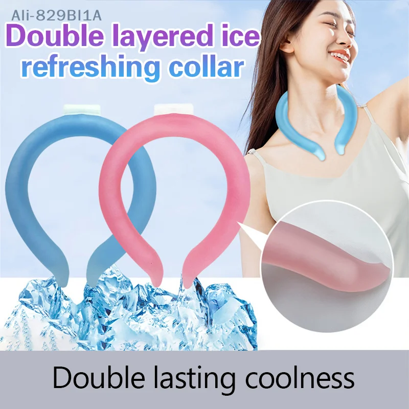 Summer Supplies To Prevent Heatstroke Cooling Artifacts Ice Neck Outdoor Sports Cooling Ring