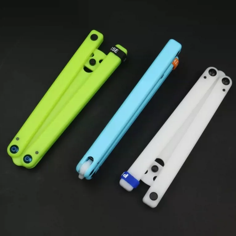 APOCALYPSE TIANQI Squid V2 Balisong Plastic Handle Training Outdoor Safe EDC