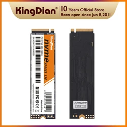 KingDian SSD 128GB 256GB 512GB 1TB 2TB  M.2 2280 NVMe Interface Internal Solid State Drive for Gaming,Compatible with Laptop&PC