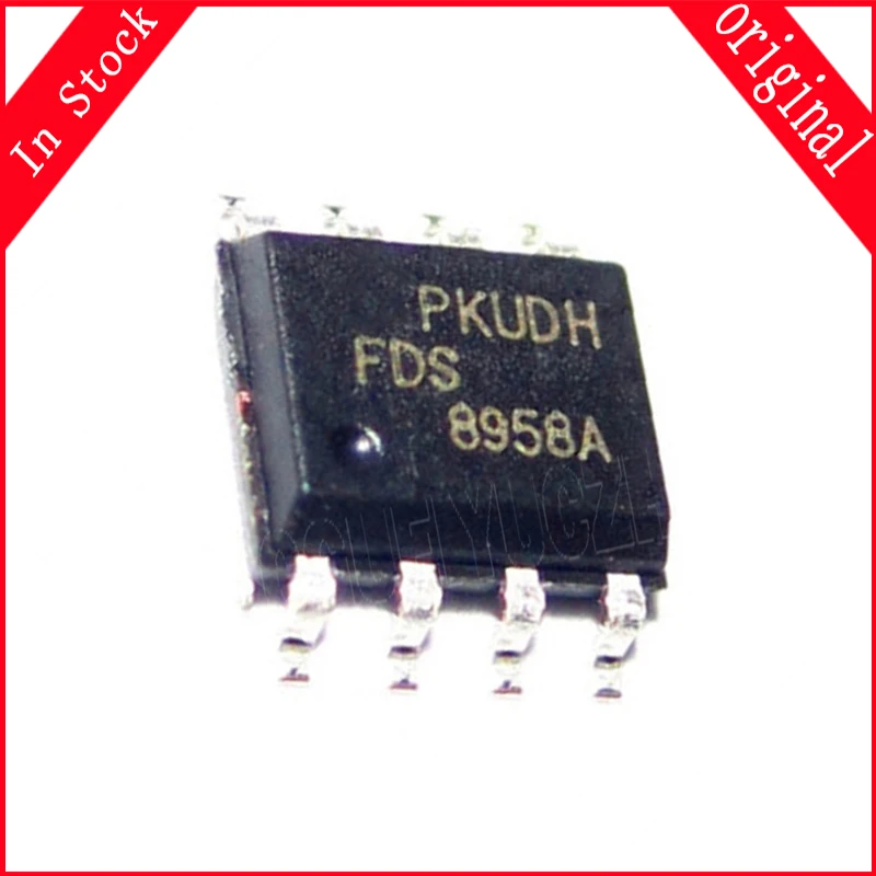 10pcs/lot FDS8958A 8958A FDS8958B 8958B FDS8958 SOP-8 In Stock