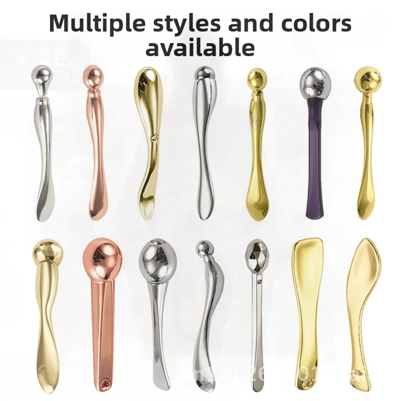 Maßgeschneidertes 3D-Roller-Massagegerät für das Gesicht, doppelköpfiger Beauty-Stick, Silber, Gold, Gunmetal, nicht elektrisch, Negativ-Ionen-Gesichtslifting