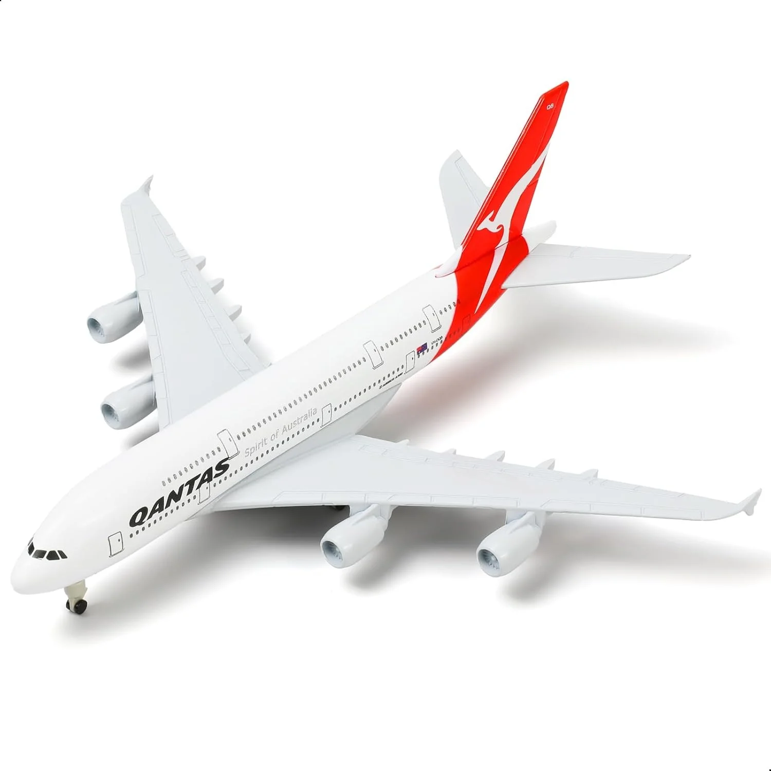 A380 modelo de avião austrália 20cm 1/300 modelo de avião de metal fundido com suporte para entusiasta da aviação presente brinquedos meninos crianças