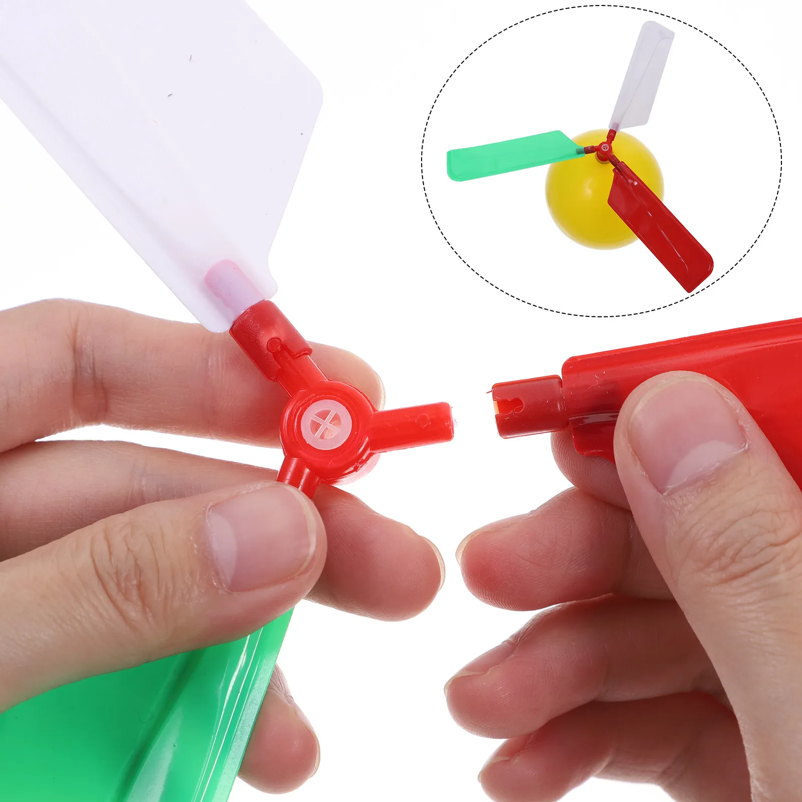 6 Pcs Aircraft Balloon Toy Creative Airplane Flying Toys Helicopter Airplaneoons Balloons for Kids Children
