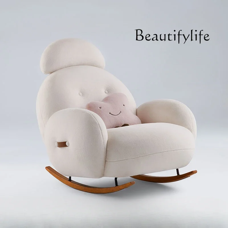 

Lazy Sofa Home Ins Style Single Sofa Chair Soft Seat Internet Celebrity Furniture