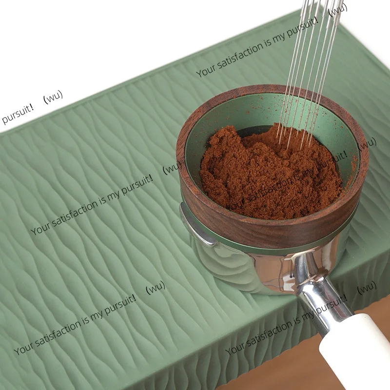 Italian powder ring coffee machine anti-shedding belt magnetic cloth powder maker coffee press seat powder adapter 58mm