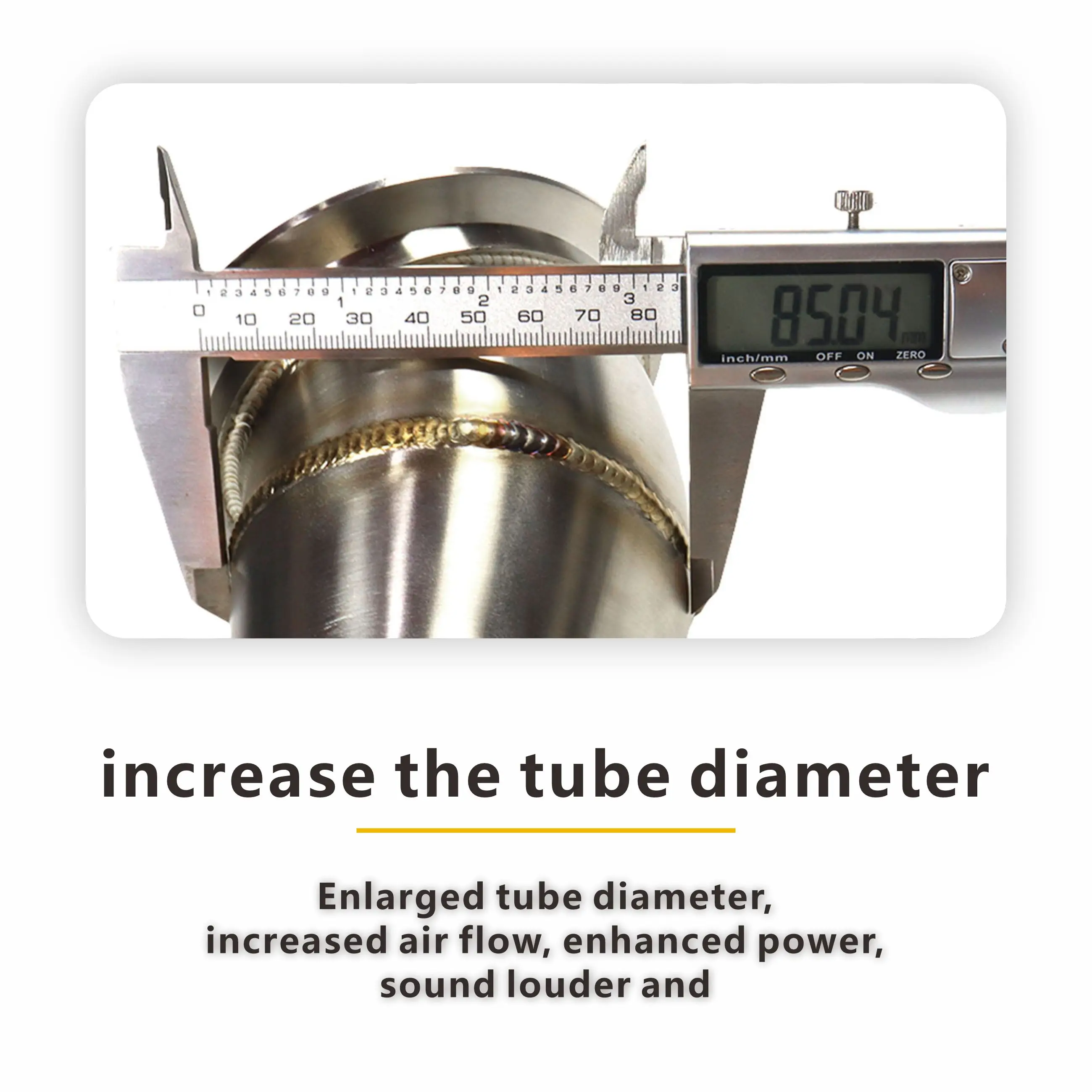 Sistema de escape de bajada para BMW X1 E84 2.0T Hecho a mano Combina con precisión el automóvil original Sorpresas continuas ﻿