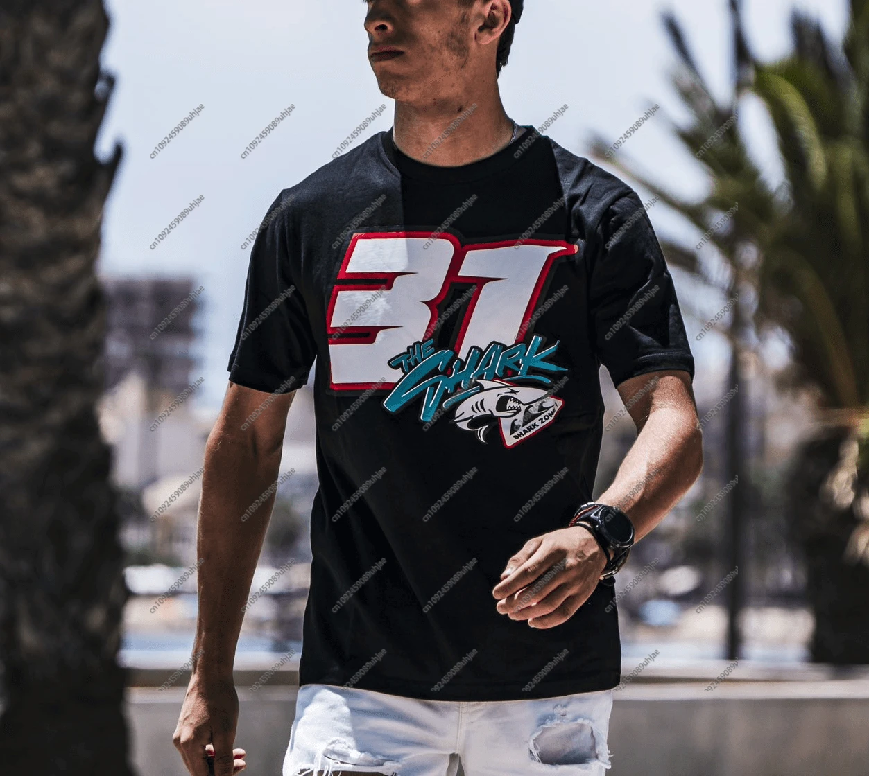 Motorcycle Race No. 31 Driver Acosta Fan Men Summer Children Quick Dry Sports Outdoor Leisure T-shirt Loose Sportswear Clothing