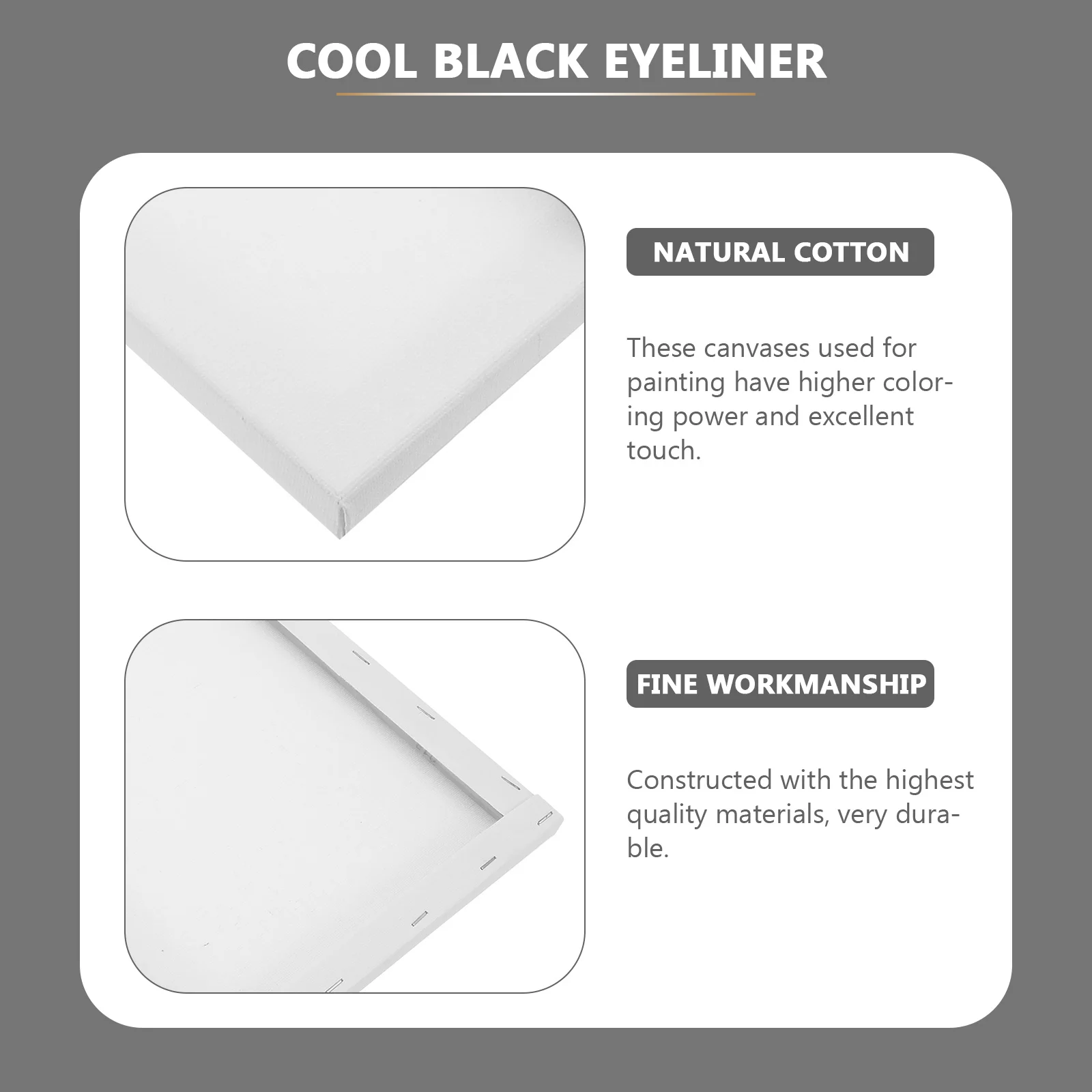 

2Pcs Oil Painting Frames Professional Artist Practicing Frames Simple Design Durable for DIY Crafts and Decorative Projects