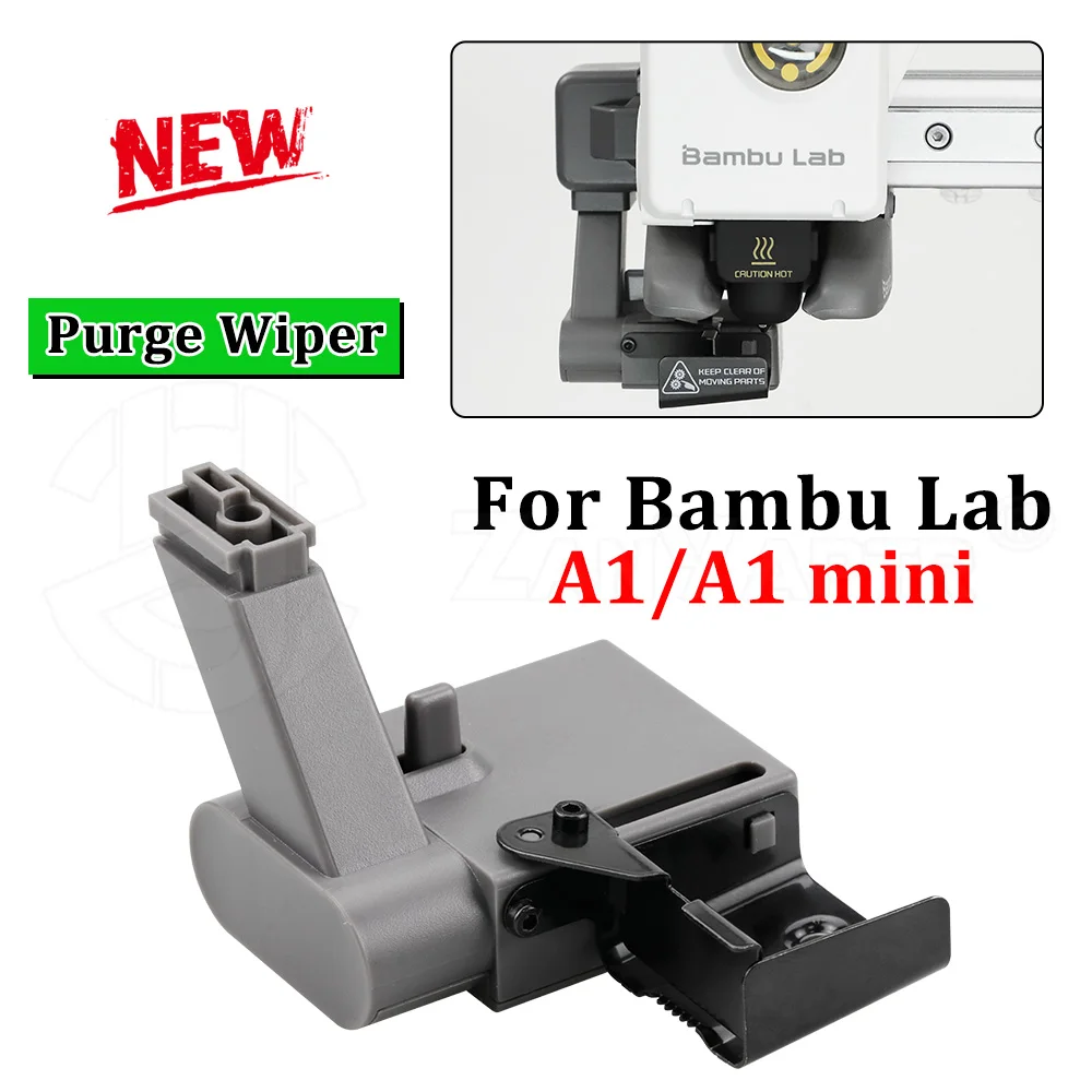 

For Bambu Lab A1 A1 Mini Purge Wiper Nozzle Cleaning Brush 3D Printer Replacement Parts