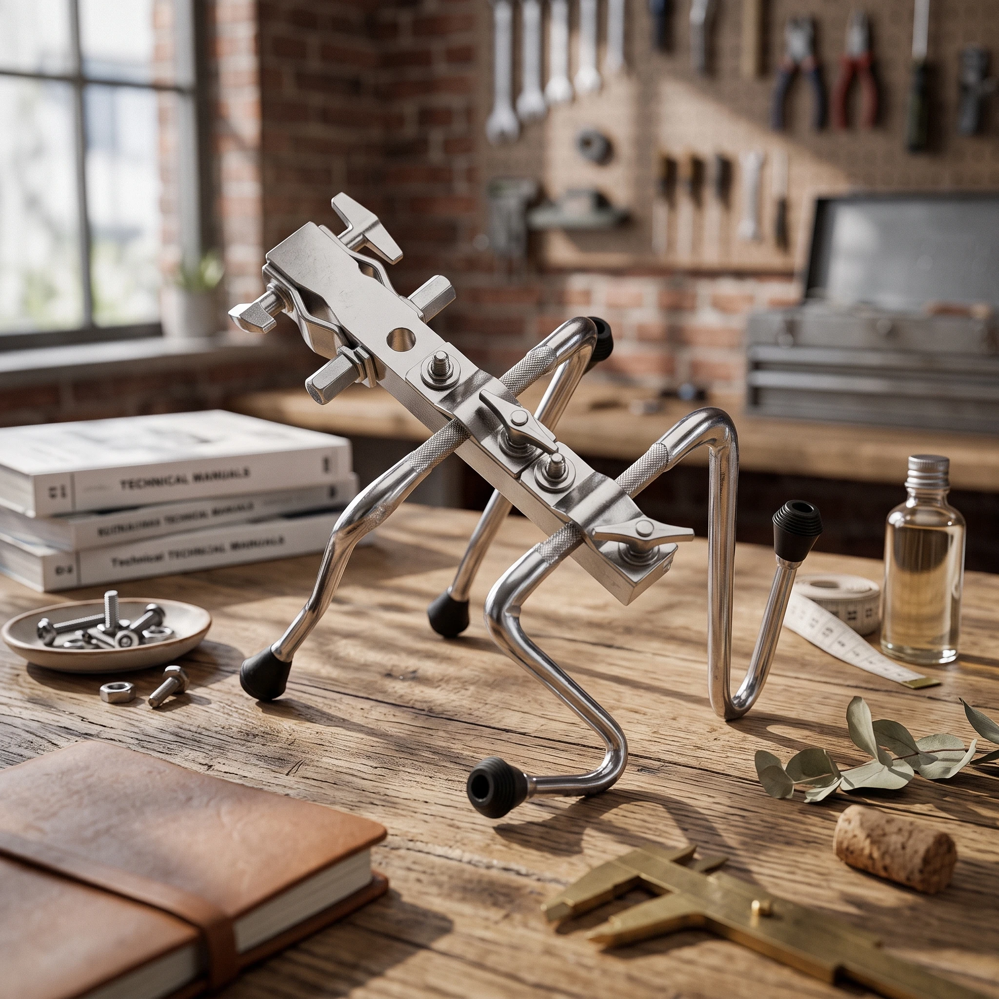 Cymbal Stand Bracket Chrome Cymbal Stand Holder Clamp Arm Long-Lasting Hardware Corrosion-Resistant for Percussionists