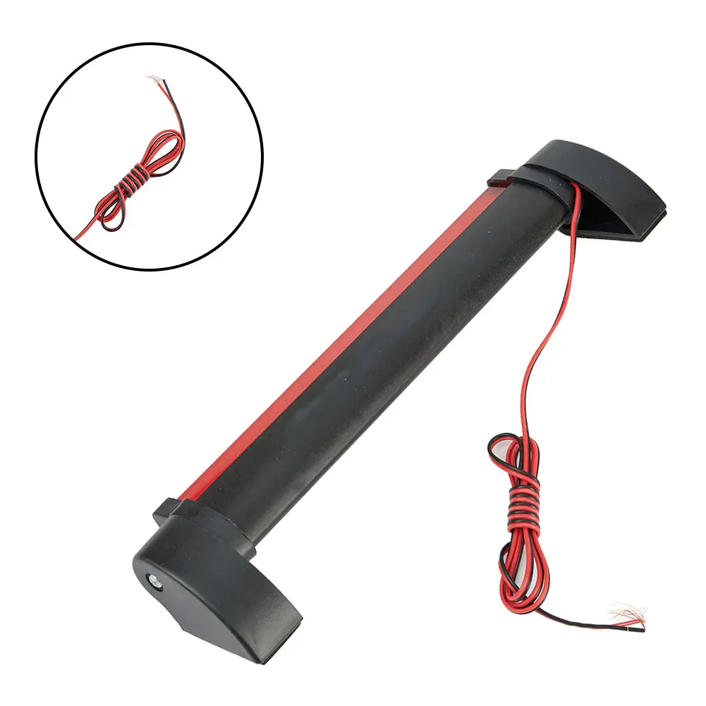 

For car Offroad Brake Light Lamp Lens Mount Red Reflector Signal Smoke Tail 12V 24LED Universal Bright Vehicle