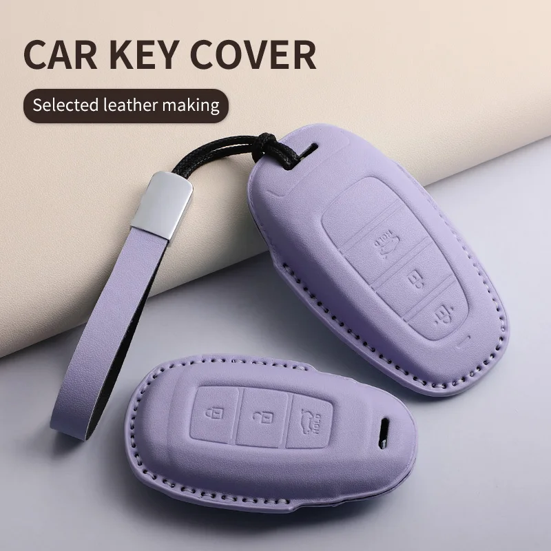 

For Hyundai Elantra Creta IX25 Ix35 Ix45 I10 I20 I30 I40 Tucson Sonata Santa Rena Avante Azera Encino Solaris Car Key Case Cover