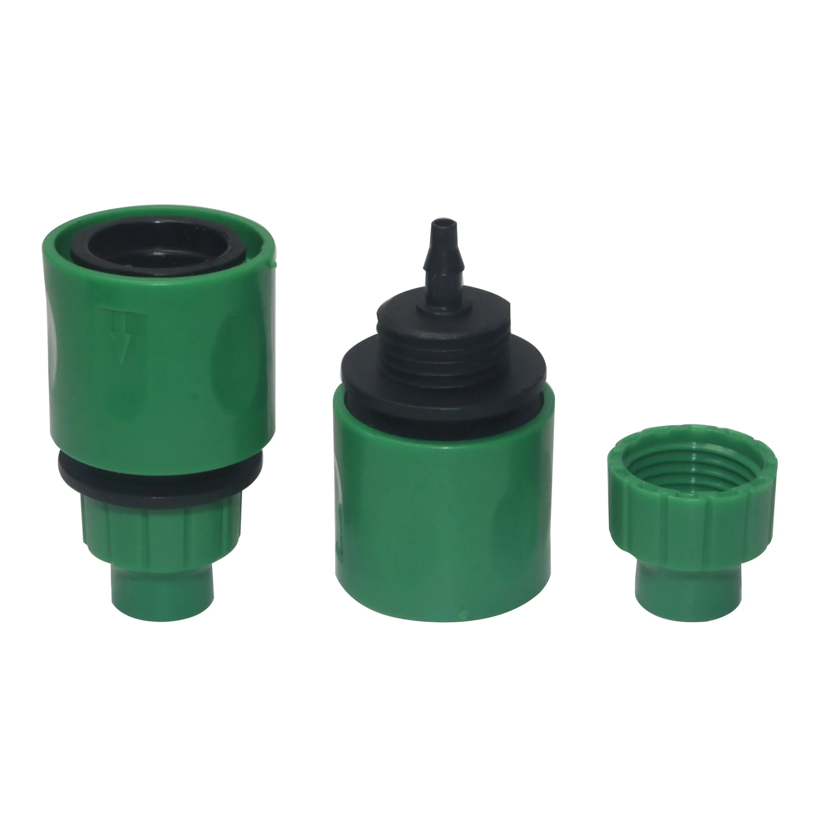 5 Pcs 4/7mm Hose Garden Quick Connector Tap Adapter Garden Micro Drip Irrigation Watering Inner diameter 4mm Pipe Joint