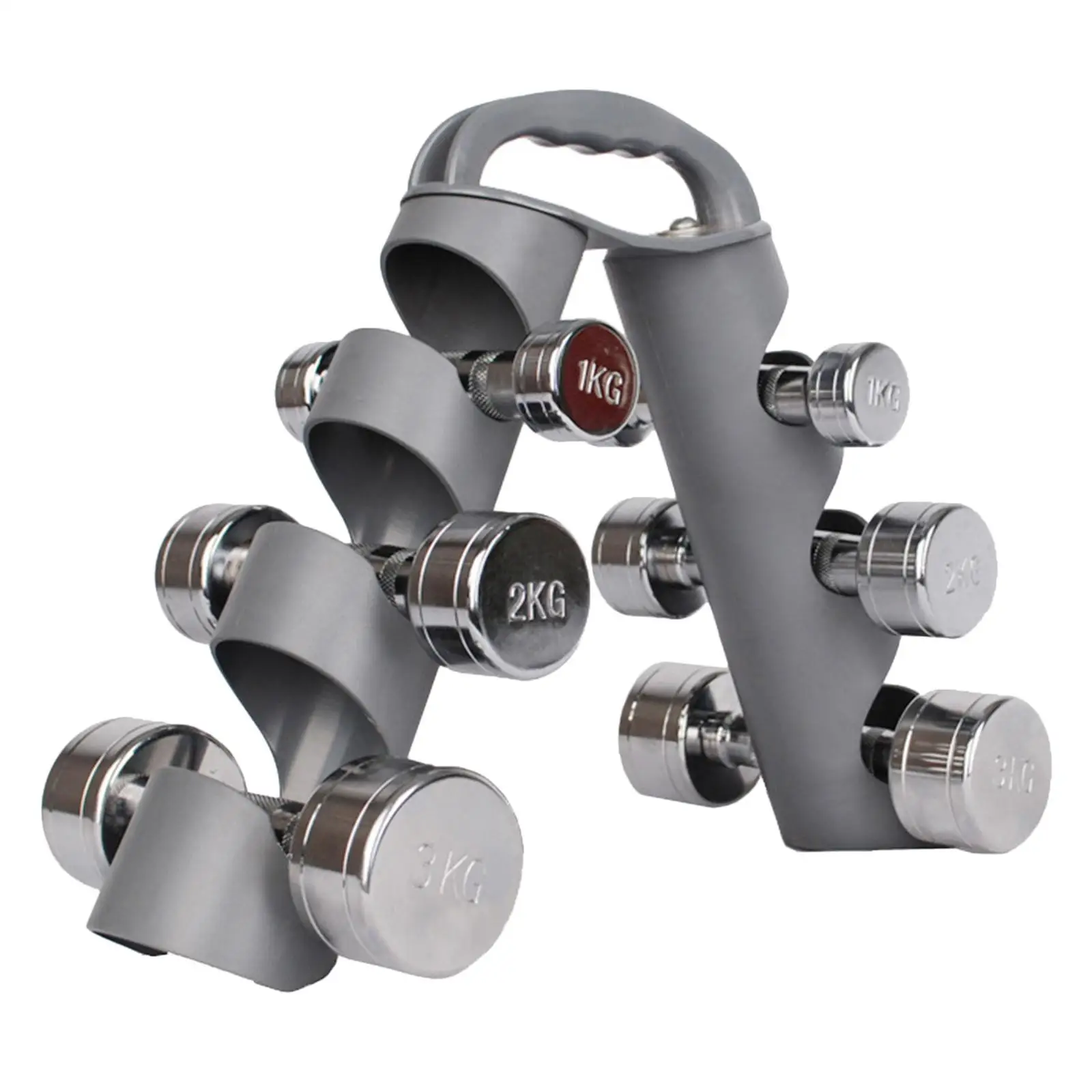 Dumbbell Rack Dumbbell Storage Rack Floor Bracket Home Exercise Equipment Rack Support Stands Weightlifting Holder Accessories